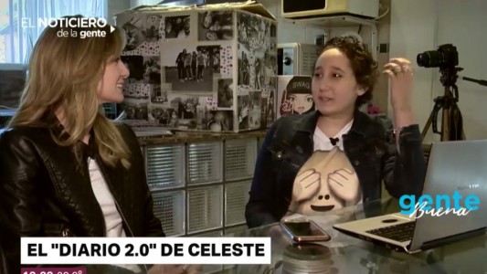 Celeste, una youtuber por la vida