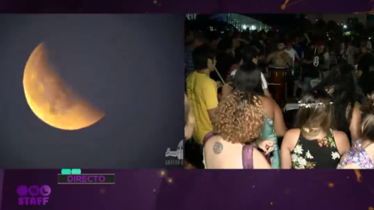 La fiesta de la luna en el Planetario