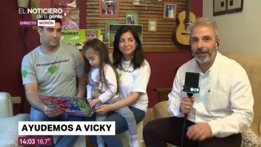 #AyudemosAVicky