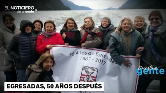 Fueron a Bariloche a 50 años de su viaje de egresadas