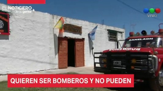 Al auxilio de los bomberos: piden ayuda para pagar un autobomba con escalera