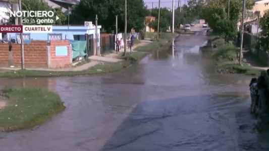 La Venecia de Moreno: se inunda aunque no llueva