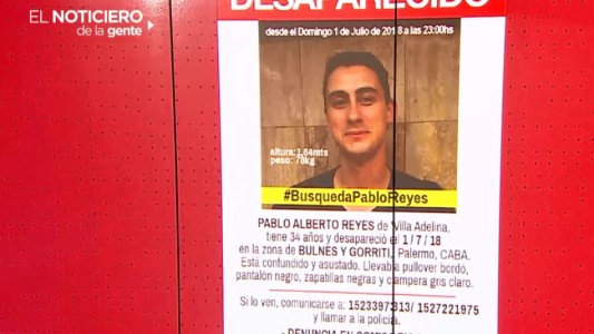 Gente que buscamos: Pablo Alberto Reyes