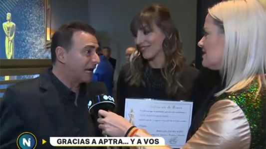 La entrega de diplomas de los Martín Fierro