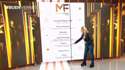 La mesa está servida para la entrega de los Martín Fierro