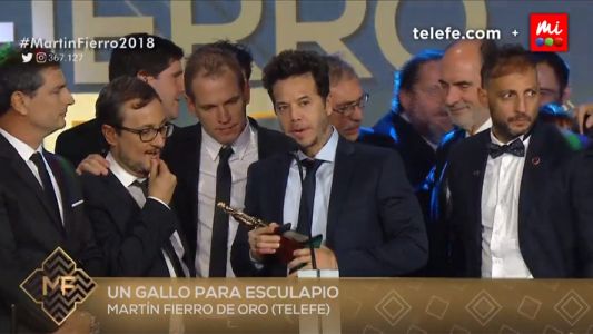 Un Gallo para Esculapio ganó el Martín Fierro de Oro