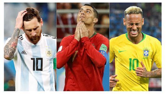 Messi, Ronaldo y Neymar, por la puerta de atrás de Rusia