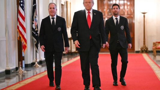 Chistes y elogios en la visita de Lionel Messi a Donald Trump en la Casa Blanca