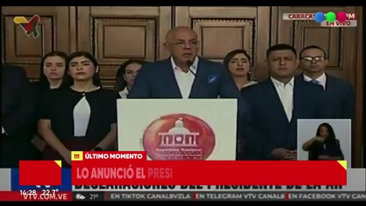 Venezuela: anuncian proceso de excarcelaciones de presos políticos como "gesto para la paz"