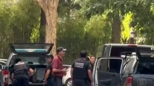 Operativo del escuadrón antibombas en pleno Palermo por un proyectil de artillería