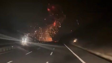 Tragedia en Turquía: un avión de combate se estrelló minutos después del despegue y murió el piloto