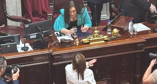 Primer cruce en el Senado: Bullrich pidió hablar y Villarruel se lo negó