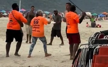 Un turista argentino recibió una paliza tras discutir por la compra de un choclo en Camboriú