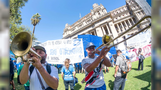 La CGT se moviliza a Tribunales contra la reforma laboral de Milei