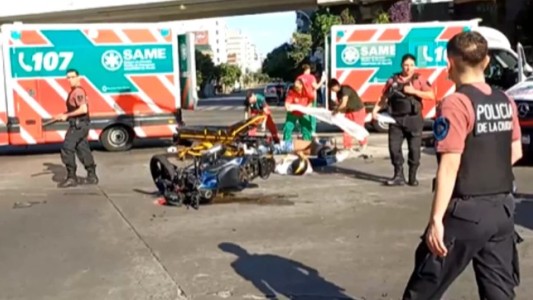Choque fatal en Juan B. Justo y Córdoba: dos motociclistas muertos