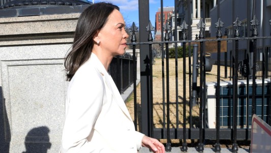 Donald Trump recibió a la líder opositora venezolana María Corina Machado