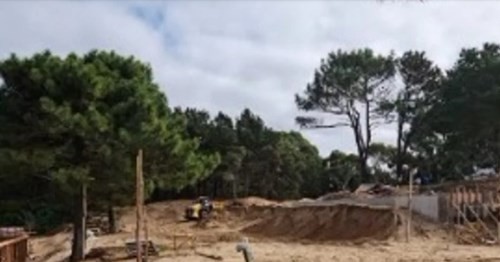 Se derrumbó una obra en construcción en Costa Esmeralda