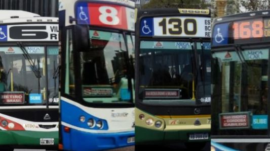 Cuáles son las líneas de colectivo que funcionan este jueves en medio del paro