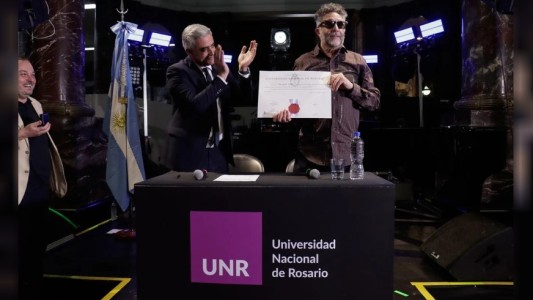 Fito Páez recibió el Doctorado Honoris Causa y lo celebró con un emotivo concierto