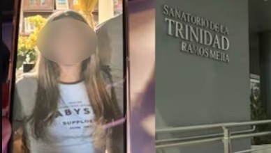 Habló la tía de la nena herida por una bala perdida en Navidad: "Dijo que le quemaba la cabeza"