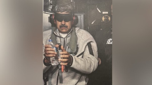 Trump publicó la foto de Maduro capturado por las fuerzas de Estados Unidos