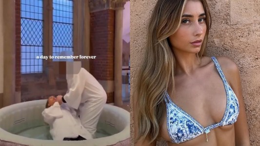 Se bautizó Lily Phillips, la mujer que se acostó con más de mil hombres en 12 horas