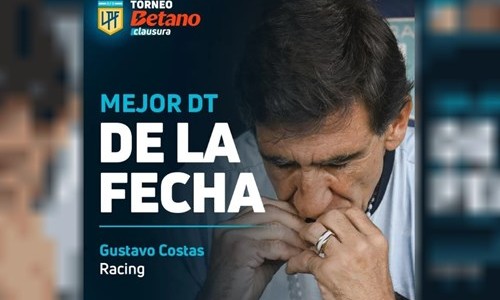 Gustavo Costas, elegido el Mejor DT de los octavos del Clausura 2025