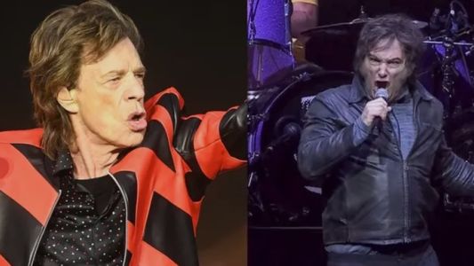 Aseguran que Mick Jagger quiere conocer a Javier Milei: “Está dispuesto”