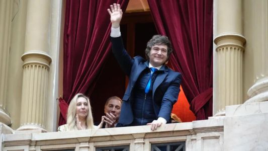 El presidente Javier Milei habla al Congreso para la apertura de sesiones ordinarias