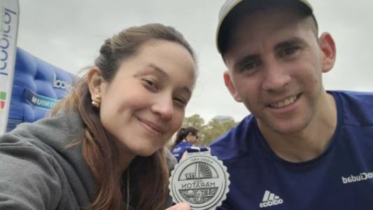 "Mi hijo podrá abrazar a su papá", dijo la esposa de Nahuel Gallo