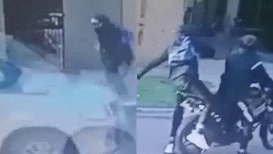 Le tiró la camioneta encima a dos motochorros para frustrar el robo: se fugaron a los tiros