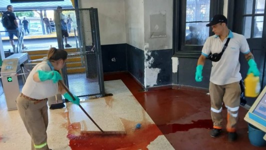 Batalla campal en la estación Quilmes del Tren Roca: un apuñalado