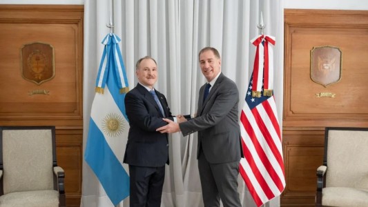 Santilli recibió al embajador Lamelas, a la espera de la firma del acuerdo comercial con EE.UU
