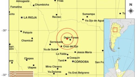 Temblor en Córdoba: un sismo de 3,9 grados se sintió en la capital y el norte provincial