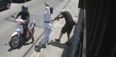 Taekwondista motochorro le robó a un jubilado en Morón