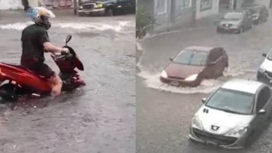 Un fuerte temporal afectó al AMBA: intensas lluvias, ráfagas de viento y granizo