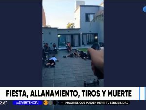 Un muerto y dos detenidos en un tiroteo en una fiesta en Esteban Echeverría: quedó todo grabado