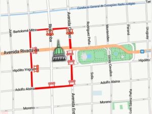 Congreso: habrá cortes de tránsito desde este miércoles por el tratamiento del proyecto de Ley de Glaciares