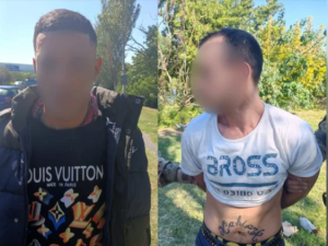 Huían de una persecución, uno de los ladrones se tiró al riachuelo y terminó preso