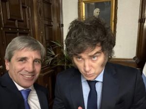Milei celebró el dato de inflación mayorista y elogió a Caputo: “Por lejos, el mejor de la historia argentina"