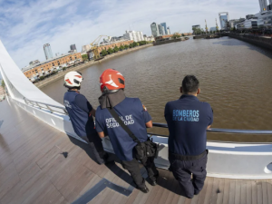 Puerto Madero: hallaron un cuerpo en el Río de la Plata