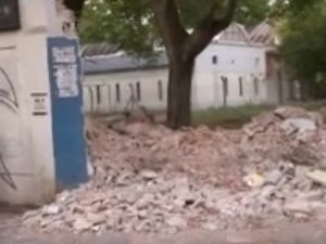 Comenzó la obra para hacer una plaza en el predio del Instituto de Menores Rocca