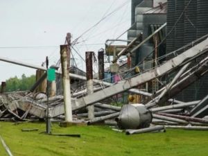 Un tornado causó estragos en el sur de Santa Fe: una mujer murió del susto