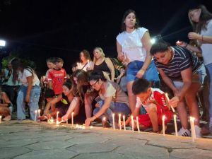 San Cristóbal marchó en duelo tras el ataque en la escuela