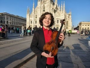 Tras ser elegido entre 100 violinistas de todo el mundo, Marcos Carreras será finalista en Alemania