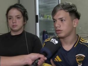 Habló el chico apuñalado a la salida de una escuela en San Martín: "Estoy con miedo, el ataque fue sorpresivo"