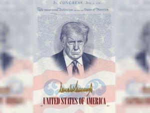 Por su 250º aniversario, EE.UU. emitirá pasaportes con la imagen de Trump