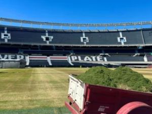 Preocupación en River por el estado del campo de juego del Monumental tras los recitales