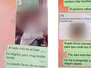 Un nuevo argentino detenido por racismo en Brasil: los indignantes chats contra un niño de siete años