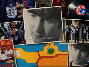 John Lennon y los Beatles presentaron la lista de Inglaterra para el Mundial 2026 al ritmo de "Come Together"